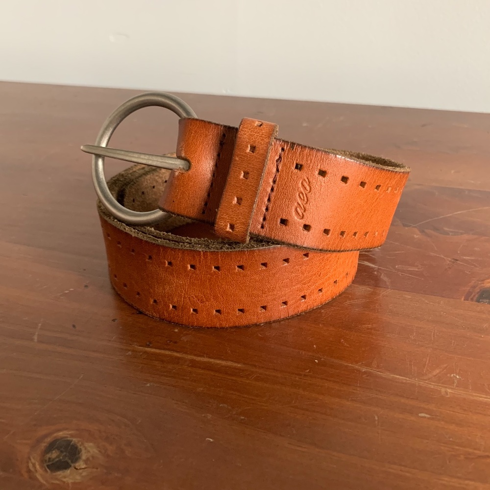 Brown Leather Belt